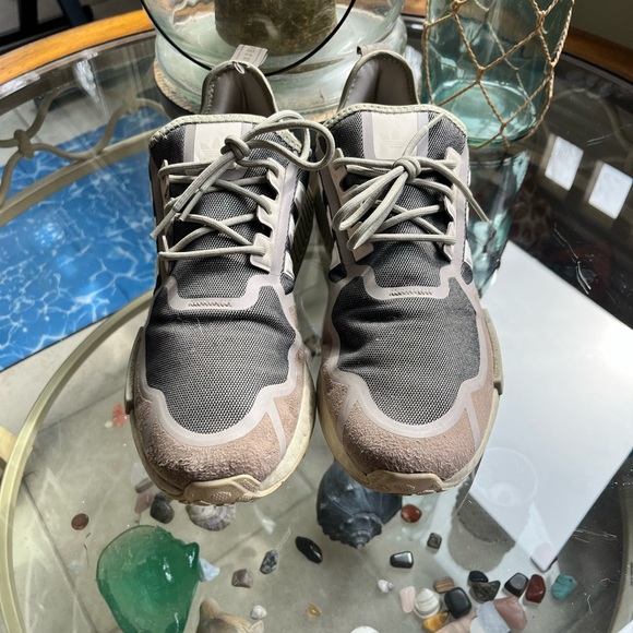 Adidas Black and Cream NMD Sneakers main image 6
